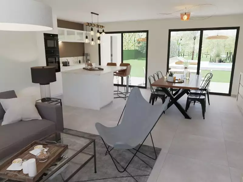 Maison neuve, 115 m² - Vals-les-Bains (07600)