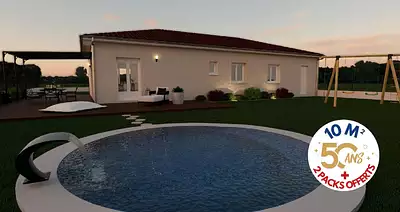Maison neuve, 101 m²