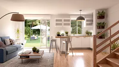 TERRAIN A BATIR à FOS sur MER