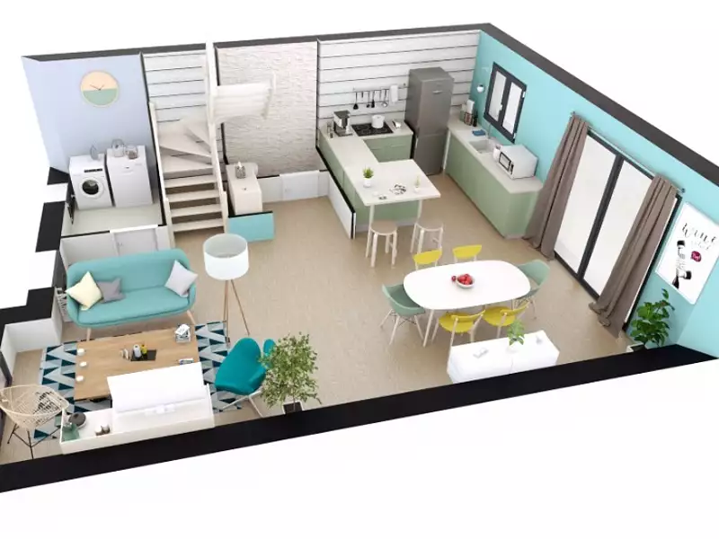Maison neuve, 88 m² - Mont-Saint-Aignan (76130)