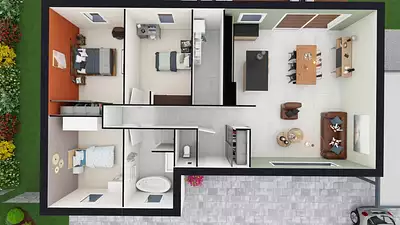 Maison neuve, 99 m²