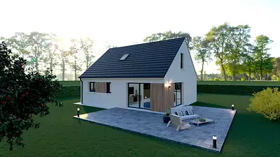 Maison neuve, 72 m²