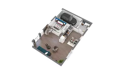 Maison neuve, 102,37 m²