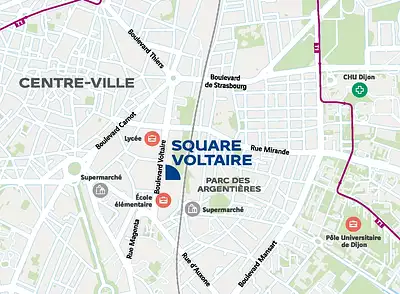SQUARE VOLTAIRE