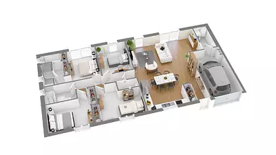 Maison neuve, 113 m²