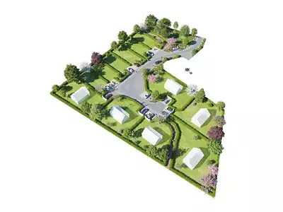 Terrain à bâtir, 558 m²