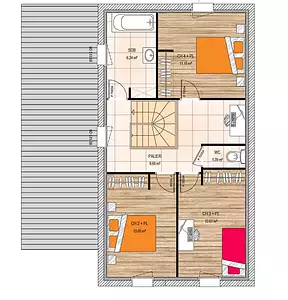 Maison neuve, 100 m²