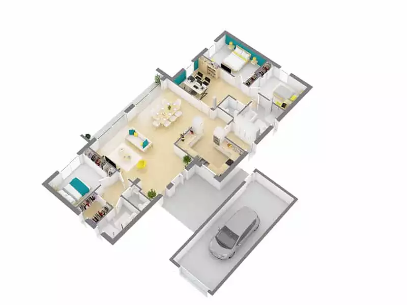 Maison neuve, 130 m² - Basse-Goulaine (44115)