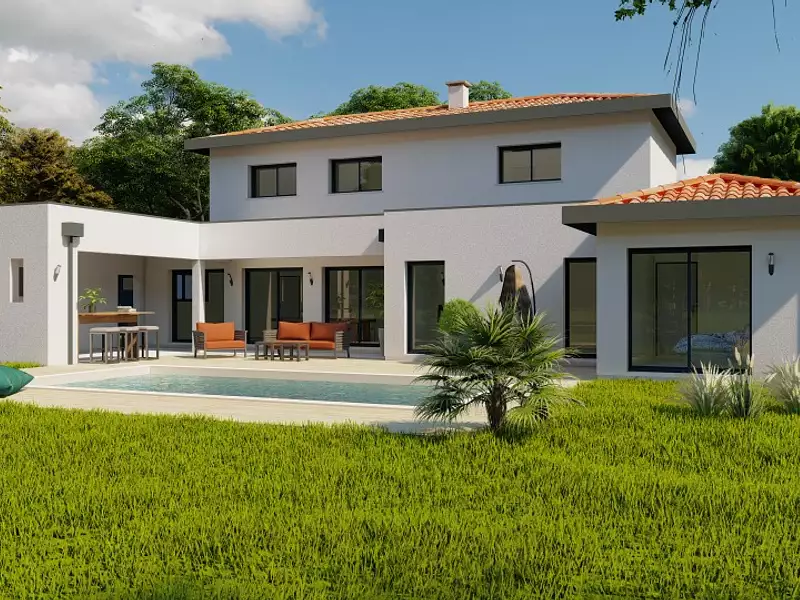 Maison neuve, 177 m² - Bordeaux (33200)