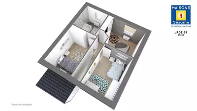 Maison neuve, 67 m²