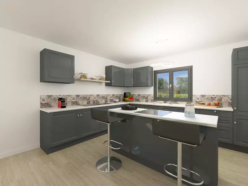 Maison neuve, 120 m² - Fareins (01480)