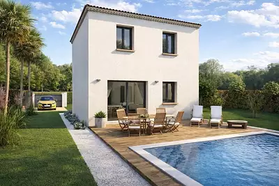 Maison neuve, 77 m²