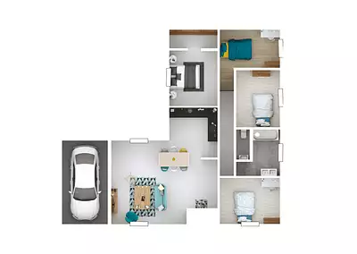 Maison neuve, 105 m²