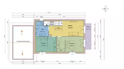 Maison neuve, 106 m²