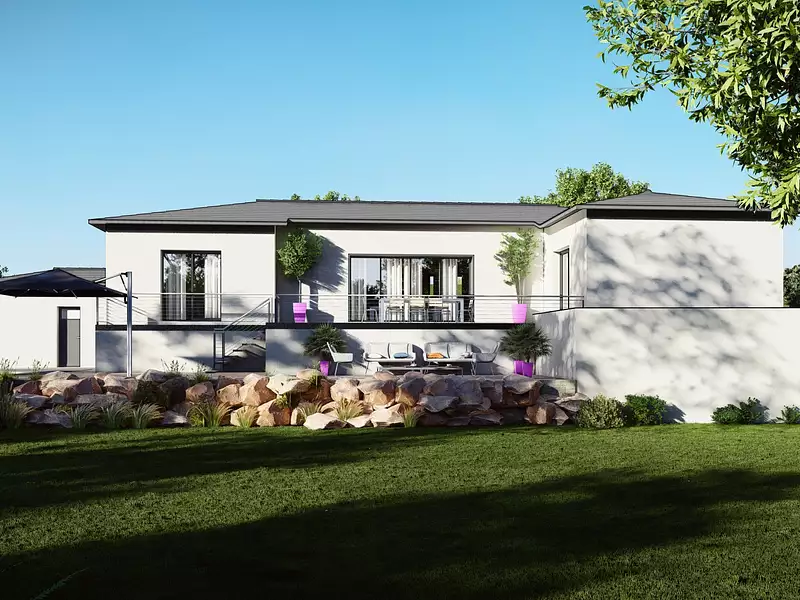 Maison neuve, 105 m² - Maubec (38300)