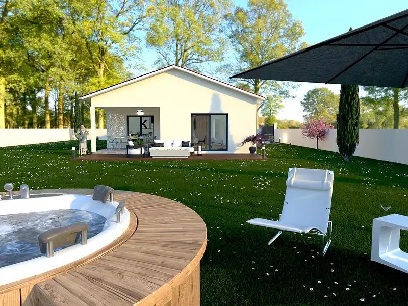 Maison neuve, 88 m² - Charnay-lès-Mâcon (71850)
