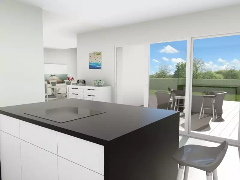 Maison neuve, 201 m² - Ploemeur (56270)