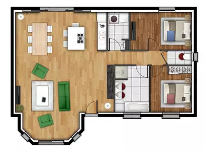 Maison neuve, 91 m²