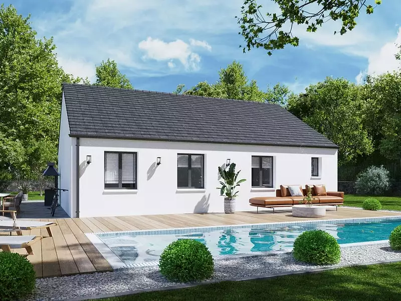 Maison neuve, 75 m² - Champenoux (54280)