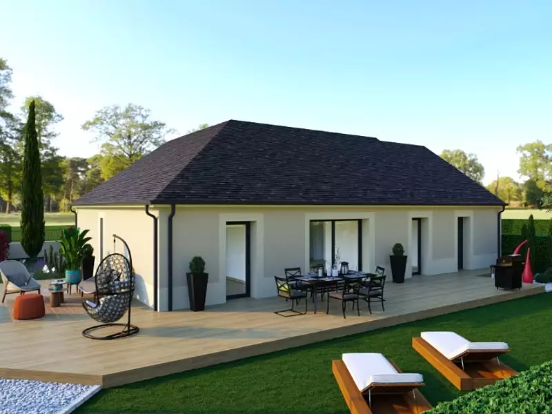 Maison neuve, 90 m² - Boissettes (77350)