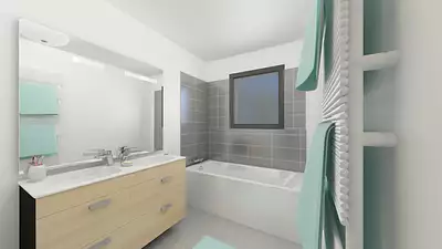 Maison neuve, 136,63 m²