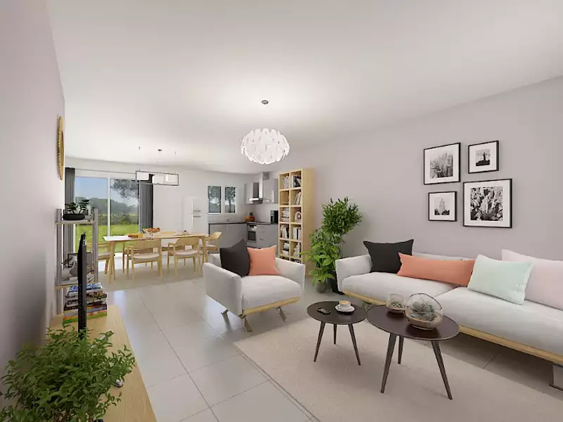 Maison neuve, 84 m² - Champdieu (42600)