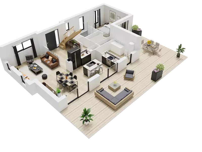 Maison neuve, 137,78 m² - Amiens (80000)