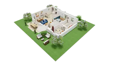 Maison neuve, 75,85 m²