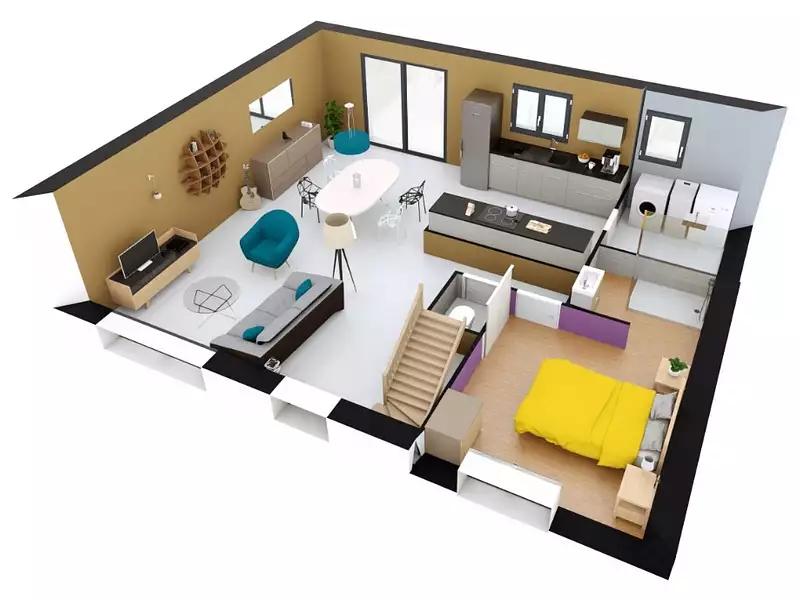 Maison neuve, 114 m² - Thoiry (78770)