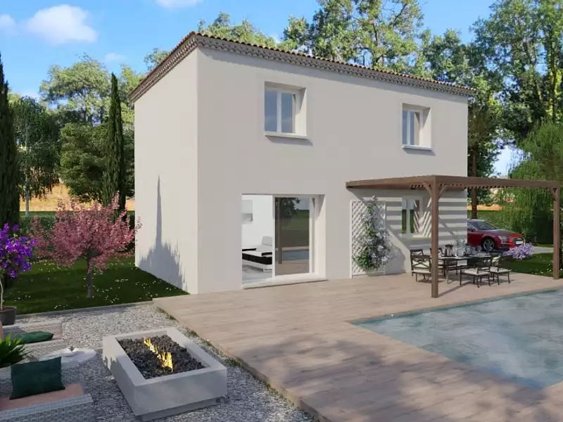 Maison neuve, 80 m² - Carros (06510)