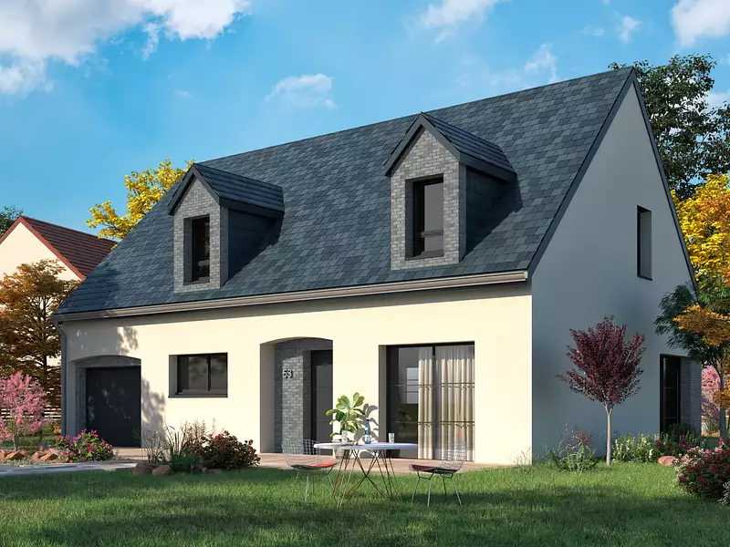 Maison neuve, 126,97 m² - Marles-en-Brie (77610)