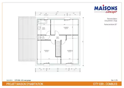 Maison neuve, 86 m²