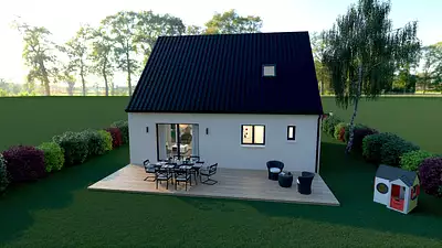 Maison neuve, 88,71 m²