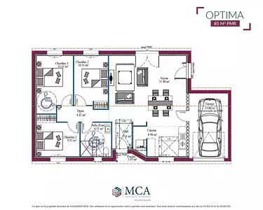 Maison neuve, 85 m²