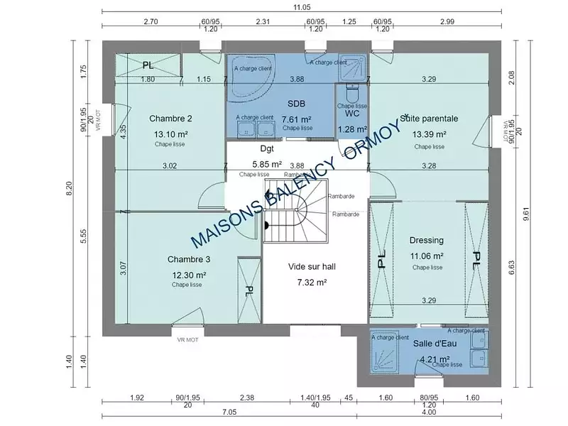 Maison neuve, 140 m² - Moret-Loing-et-Orvanne (77250)