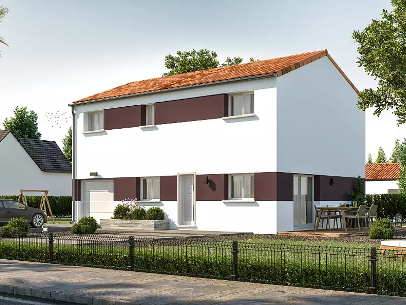 Maison neuve, 136 m² - Basse-Goulaine (44115)
