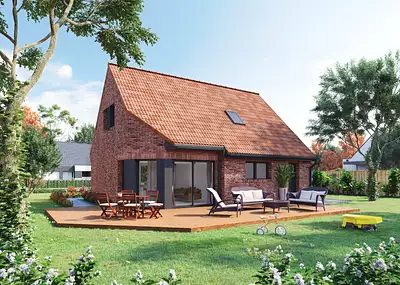 Maison neuve, 91,18 m²