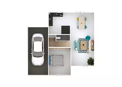 Maison neuve, 105 m²