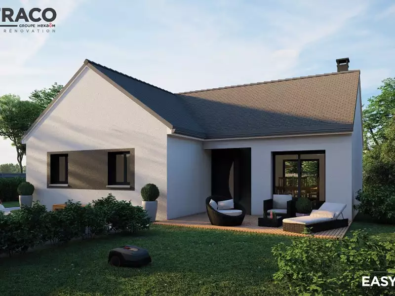 Maison neuve, 84 m² - Les Baux-Sainte-Croix (27180)