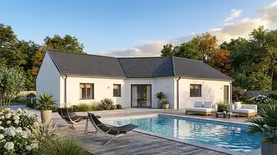 Maison neuve, 100 m²