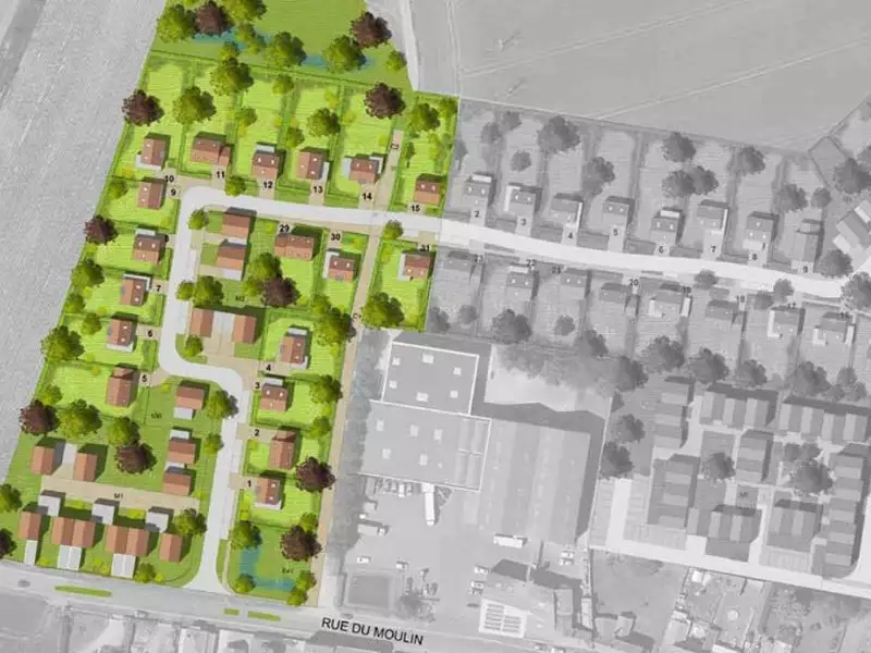 Terrain à bâtir, 598 m² - Mons-en-Pévèle (59246)