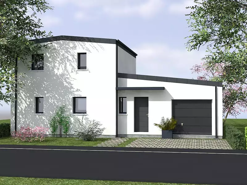 Maison neuve, 97 m² - Mûrs-Erigné (49610)