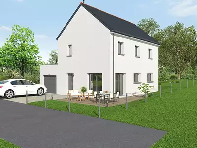 Maison neuve, 112 m² - Lantic (22410)