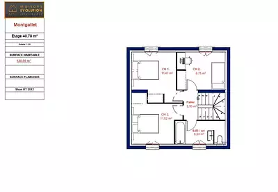 Maison neuve, 120 m²