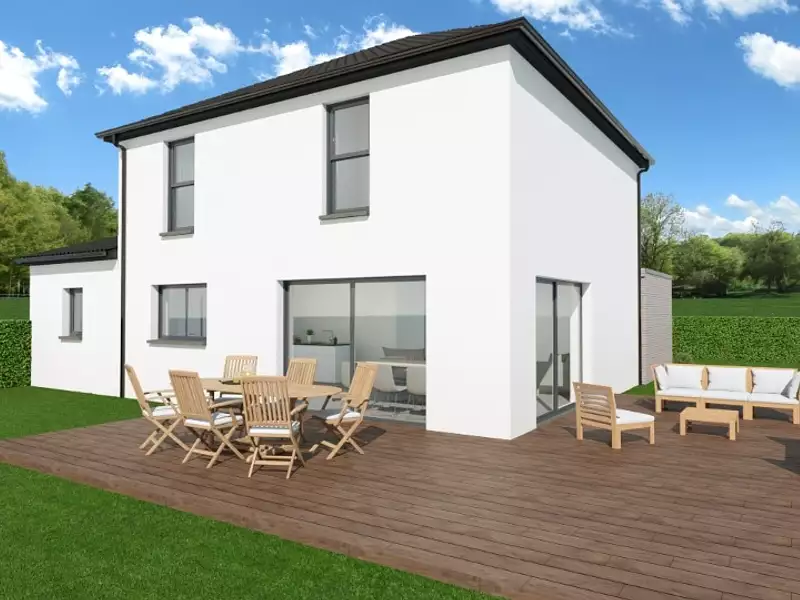 Maison neuve, 126 m² - Proville (59267)