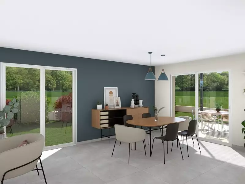 Maison neuve, 94 m² - Villeneuve (01480)