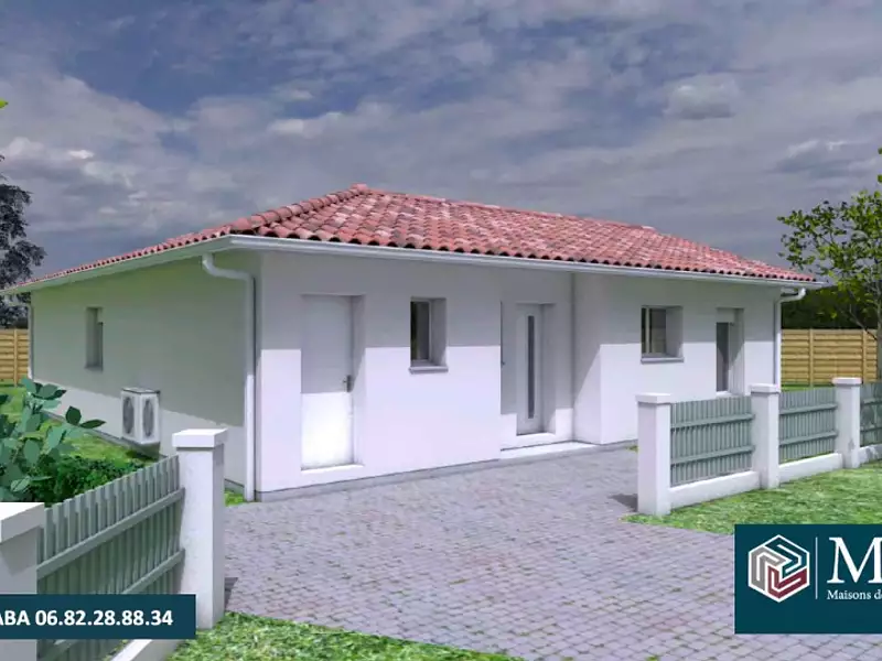 Maison neuve, 104 m² - Saint-Martin-de-Seignanx (40390)