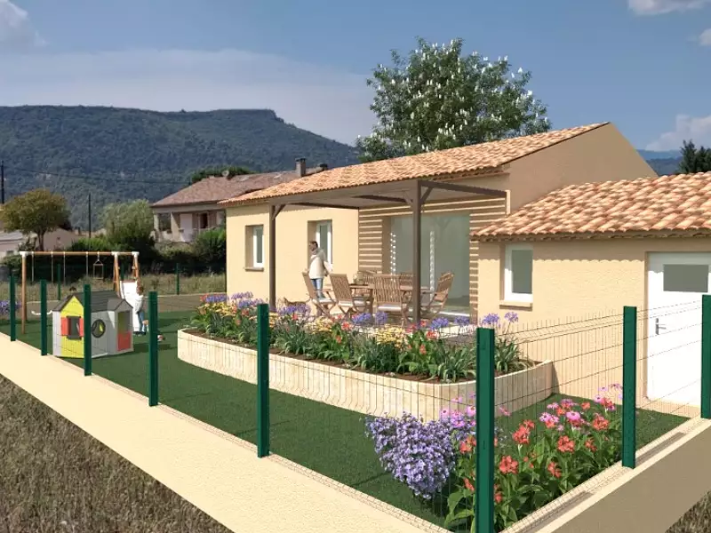 Maison neuve, 73 m² - Les Mées (04190)