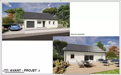 Maison neuve, 73 m²