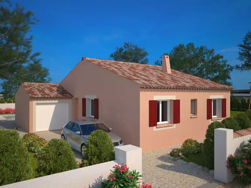 Maison neuve, 83 m² - Bagard (30140)